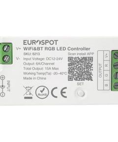 EuroSpot Led Controller Tuya Wi-Fi & RF 2.4GHz & BT για RGB Ταινία