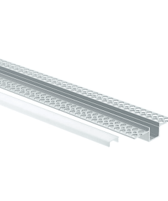 EuroSpot Προφίλ Αλουμινίου Γυψοσανίδας Ασημί Για Led Ταινίες L=2m 56x15mm NW=12.5mm Γαλακτερό Κάλυμμα 5 EuroSpot Προφίλ Αλουμινίου Γυψοσανίδας Ασημί Για Led Ταινίες L=2m 56x15mm NW=12.5mm Γαλακτερό Κάλυμμα - Image 3