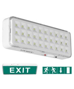 Led Φωτιστικό Ασφαλείας Racer Ψυχρό Λευκό 3W