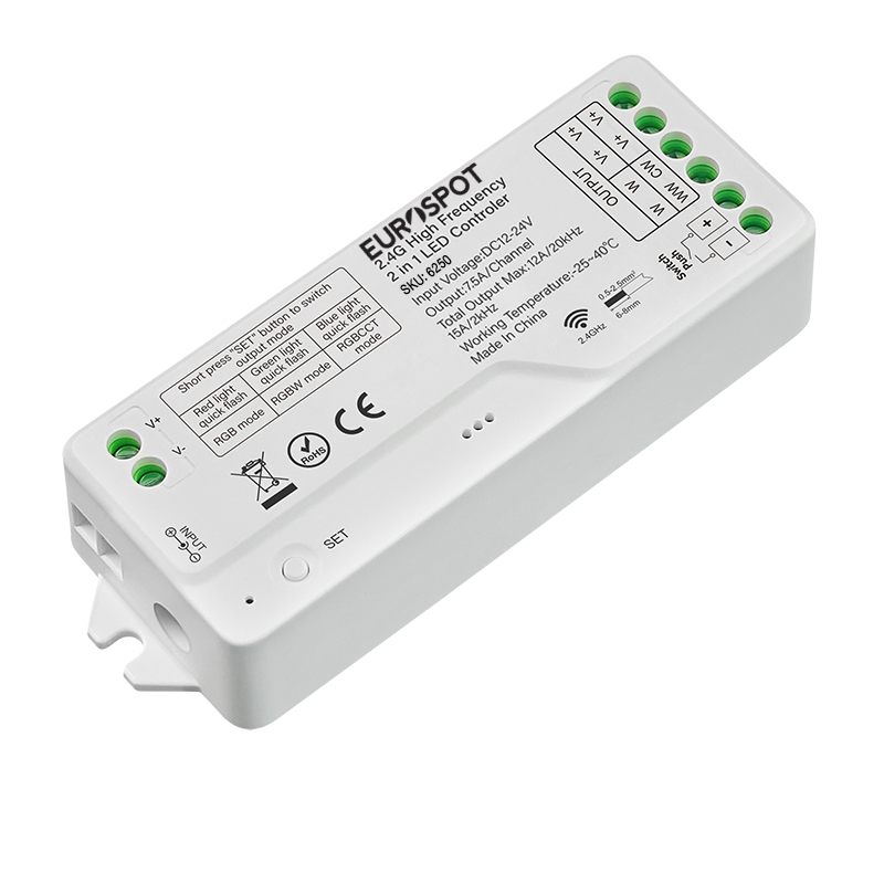 EuroSpot Led High Frequency Controller 2in1 2.4RF+ Push Dim 4 EuroSpot Led High Frequency Controller 2in1 2.4RF+ Push Dim - Image 4