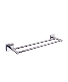 Πετσετοκρεμάστρα διπλή QUATTRO 4262 Χρωμέ KARAG 60cm
