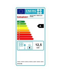 Caliskan 305-3D ενεργειακή σόμπα ξύλου BOX - Image 7