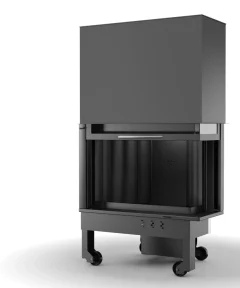 Alternative view of Panthermica PAN71 Right Ενεργειακό τζάκι Ξύλου