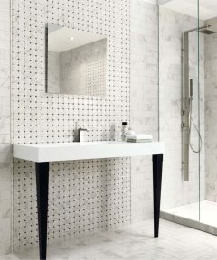 Ivy Space 30.5x30.5cm Πλακάκι Octagon Thassos Black Dots