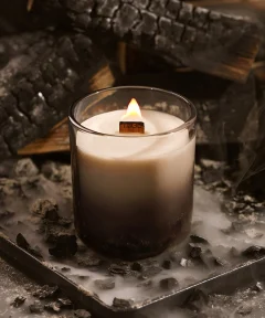 TAGU candleplace Κερί με Ξύλινο φυτίλι 380g