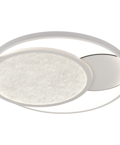 Φωτιστικό Οροφής Led 64W Λευκό/Γκρί Σώμα CCT + Τηλεχειριστήριο