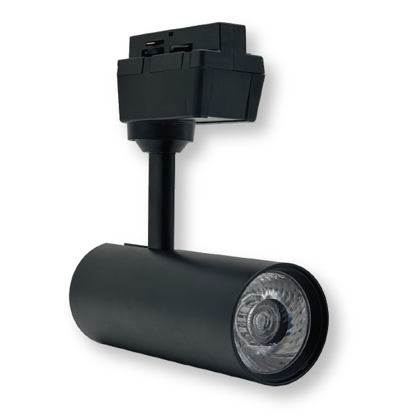 Φωτιστικό Ράγας Μαύρο 12W 220V Bridgelux COB Θερμό Λευκό 1 Φωτιστικό Ράγας Μαύρο 12W 220V Bridgelux COB Θερμό Λευκό