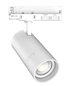 Led Φωτιστικό Ράγας Λευκό CCT 20W/25W/30W BRIDGELUX