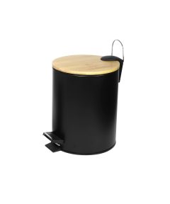 Χαρτοδοχείο απορριμμάτων bamboo 1556 Μαύρο ματ KARAG 5lt