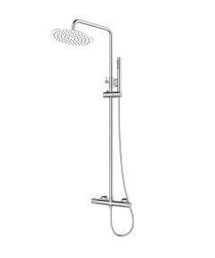 Θερμοστατική μπαταρία σταθερού ντους JOAN Brass Pattern 299P12-624A-BP KARAG