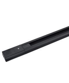 LED Track System 1 Phase 1m Μάυρο