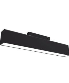 LED Μαύρο Dimmable Γραμμικό Φωτιστικό για Μαγνητικό Σύστημα M35 12W - Θερμό Λευκό
