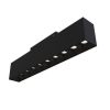 LED Μαύρο Dimmable Γραμμικό Φωτιστικό 10-Head για Μαγνητικό Σύστημα M35 20W - Φυσικό Λευκό