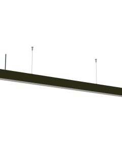 LED Linear Κρεμαστό Φωτιστικό Linkable 5 Χρόνια Εγγύηση 40W Μάυρο Φυσικό Λευκό