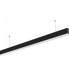 LED Γραμμικό Κρεμαστό Επεκτάσιμο Ασημί 40W Ψυχρό Λευκό