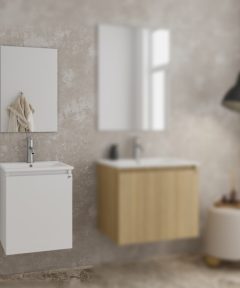 ΣET EΠIΠΛOY VERONA 40 ΛEYKOΣ- KAΘPEΠTHΣ AΠΛOΣ