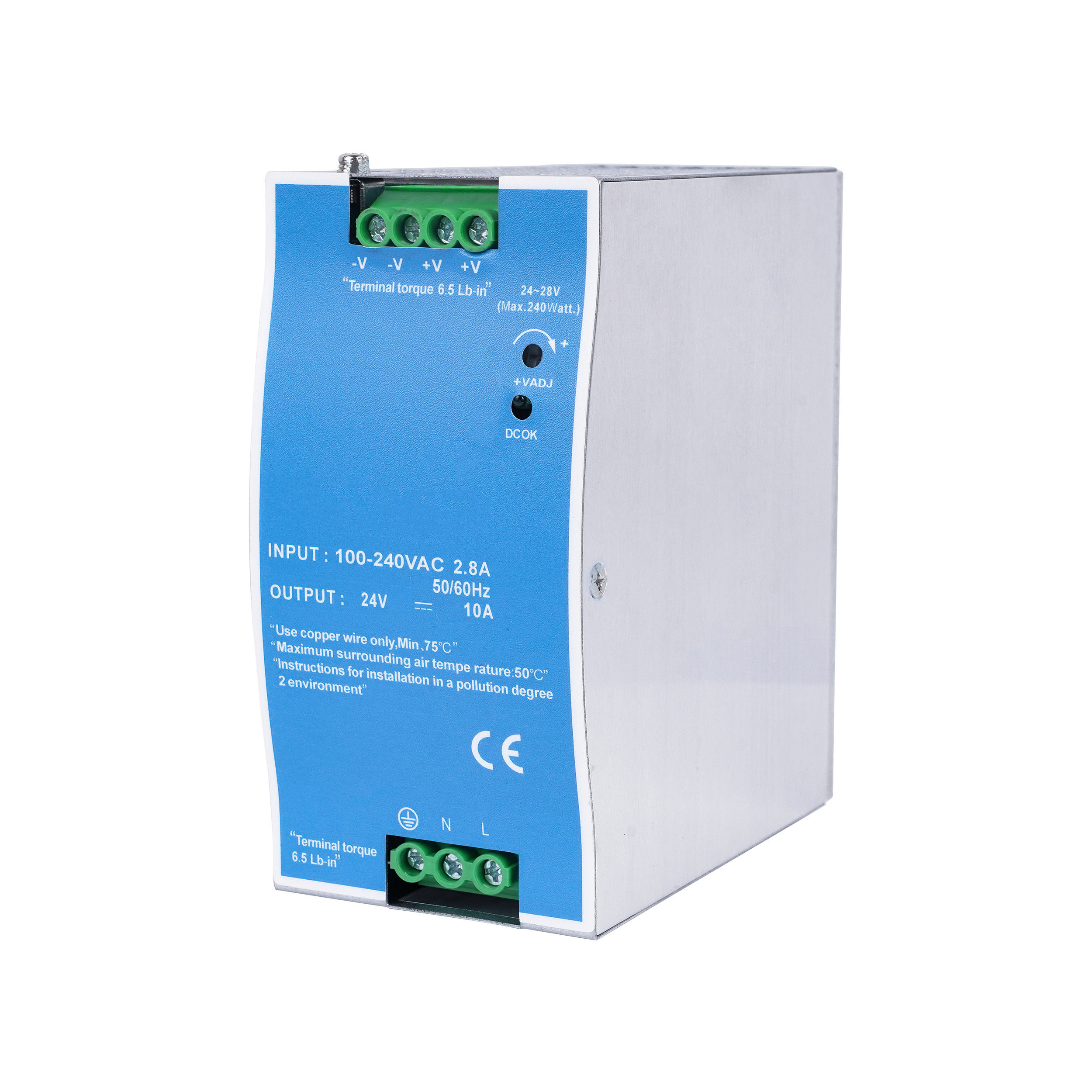 Τροφοδοτικό Ράγας 240W 12V/20A 1 Τροφοδοτικό Ράγας 240W 12V/20A