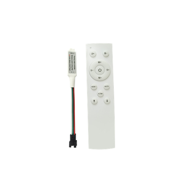 RF Controller Με Τηλεχειριστήριο για ταινία Running Water Effect DC:12-24V 1 RF Controller Με Τηλεχειριστήριο για ταινία Running Water Effect DC:12-24V