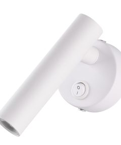 Led Φωτιστικό Επίπλων Λευκό 2W με διακόπτη Θερμό Λευκό