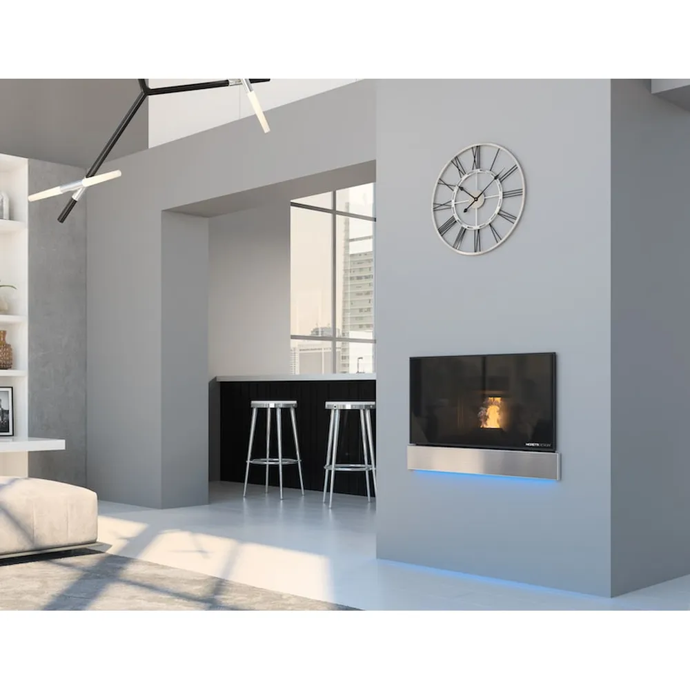 Moretti Design SLOT VISION AQUA 26 kW Ένθετο Τζάκι Pellet Νερού 1 Moretti Design SLOT VISION AQUA 26 kW Ένθετο Τζάκι Pellet Νερού