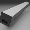 LED Γραμμικό Αρθρωτό Μαύρο 50W Modular Series CCT