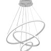Led Κρεμαστό Λευκό Φωτιστικό CCT 78W Dimmable + Τηλεχειρισμός 3 Led Κρεμαστό Λευκό Φωτιστικό CCT 78W Dimmable + Τηλεχειρισμός