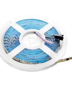 Led SMD Strip set 12V Remote Control + 5m 126 SMD/m IP65 Θερμό Λευκό