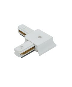 Connector για Track System Angle Λευκό