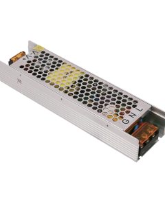 Τροφοδοτικό Μεταλλικό Slim 100W Για 12V Ταινία 8.4A Σταθεροποιημένο