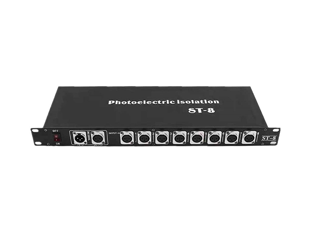 DMX Splitter ST-8 1 DMX Splitter ST-8