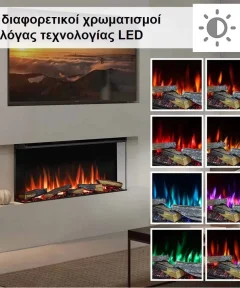Richen 3D Insert 93 Ηλεκτρικό Τζάκι - Image 6
