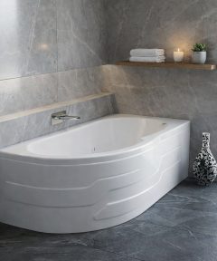 Ασύμμετρη Μπανιέρα 537 Monica R/L 170x80