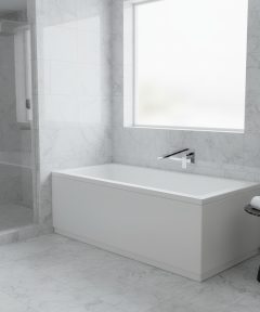 Ευθύγραμμη Μπανιέρα 531 Quadra 180x80