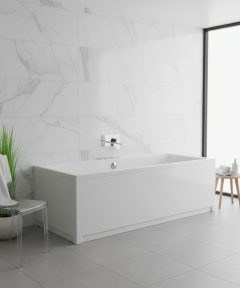 Ευθύγραμμη Μπανιέρα 551 Rosa 160x70