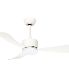 Led Ανεμιστήρας/ Φωτιστικό Οροφής 18W/3CCT Λευκό Σώμα + Τηλεχειριστήριο