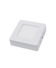 LED Εξωτερικό Πάνελ Τετράγωνο AC85-260V 6W Θερμό Λευκό