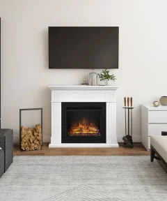 TAGU Larsen PowerFlame Ηλεκτρικό Τζάκι WH - Image 4