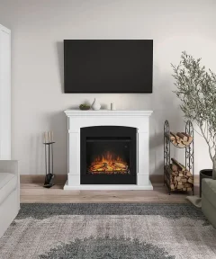 TAGU Helmi PowerFlame Ηλεκτρικό Τζάκι WH - Image 4