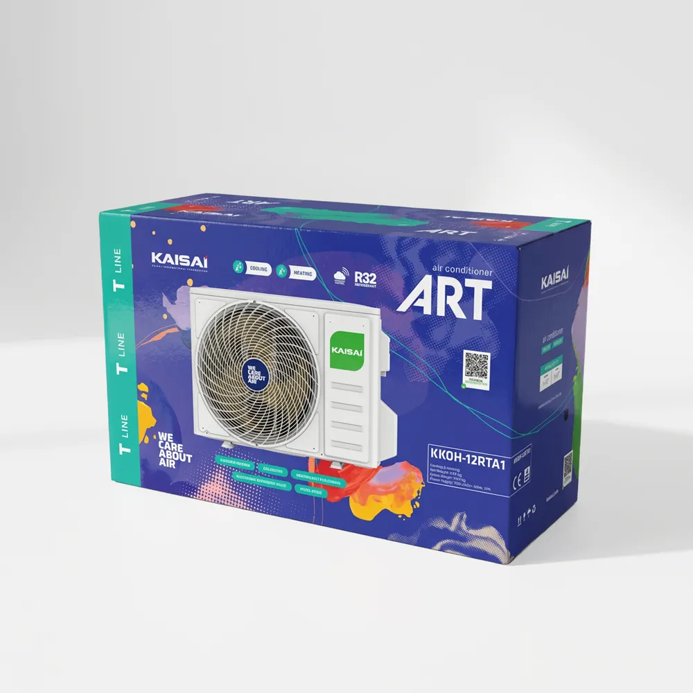 KAISAI ART BLACK 18.000 BTU Κλιματιστικό Τοίχου Inverter R32 A+++/A++ 3 KAISAI ART BLACK 18.000 BTU Κλιματιστικό Τοίχου Inverter R32 A+++/A++ - Image 3