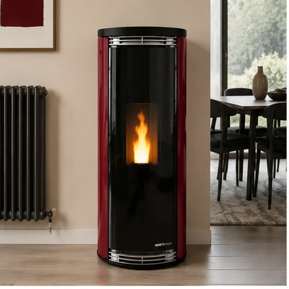 Moretti Design HARMONY AQUA Bordeaux 24 kW – Υδραυλική Σόμπα Pellet 3 Moretti Design HARMONY AQUA Bordeaux 24 kW – Υδραυλική Σόμπα Pellet - Image 3