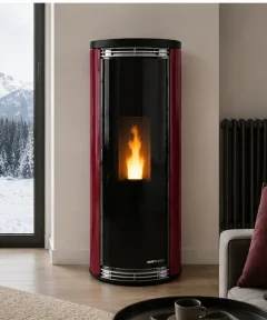 Moretti Design HARMONY AQUA Bordeaux 14 kW – Υδραυλική Σόμπα Pellet 5 Moretti Design HARMONY AQUA Bordeaux 14 kW – Υδραυλική Σόμπα Pellet - Image 2