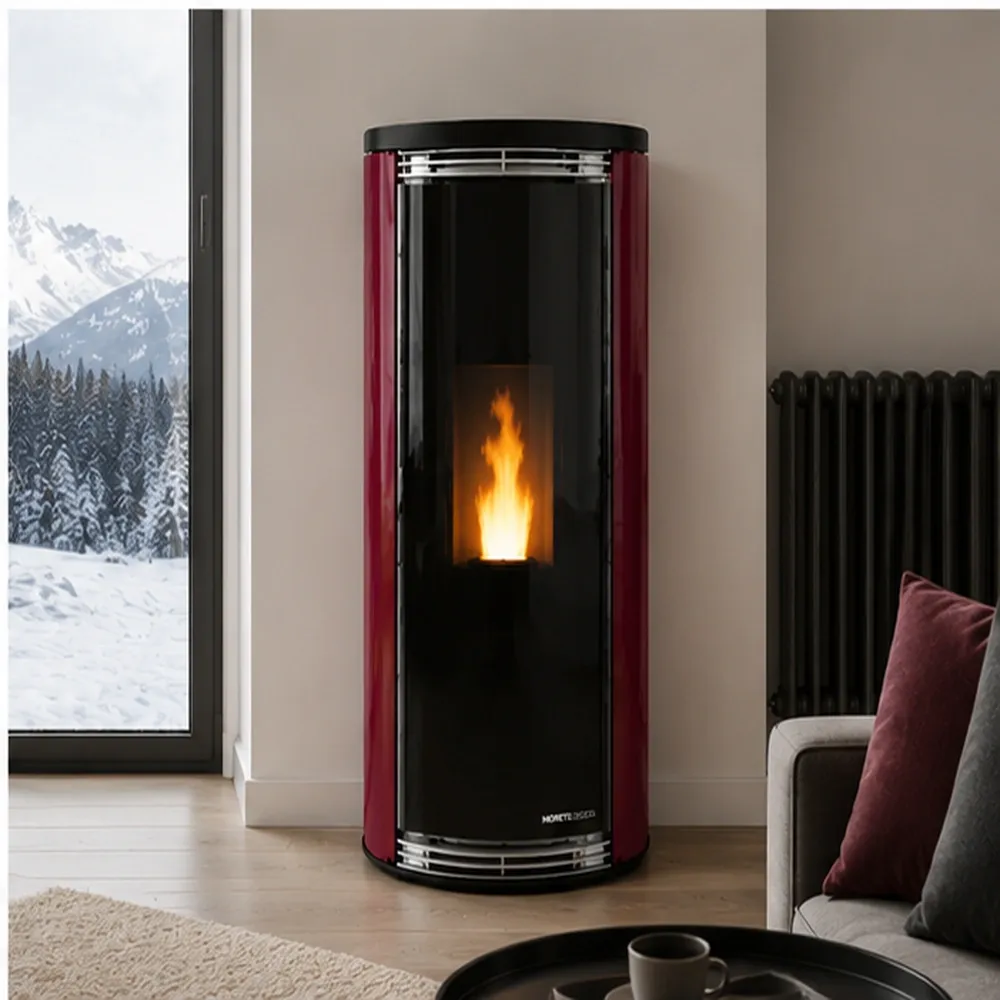 Moretti Design HARMONY AQUA Bordeaux 14 kW – Υδραυλική Σόμπα Pellet 2 Moretti Design HARMONY AQUA Bordeaux 14 kW – Υδραυλική Σόμπα Pellet - Image 2