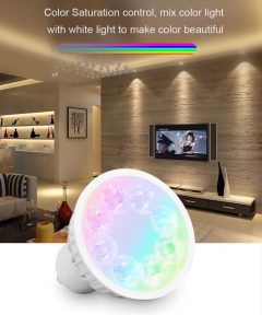 Alternative view of EuroSpot Led Spot GU10 2.4GHz RGBCCT 4W