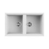 LKB45096 Νεροχύτης κουζίνας BEST 450 White 96 ELLECI 86x51cm 2 Νεροχύτης κουζίνας BEST 450 White 96 ELLECI 86x51cm